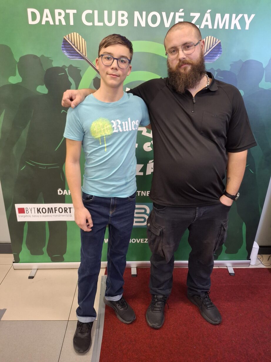 Finalisti Patrik Pukanec a Milan Andrášik